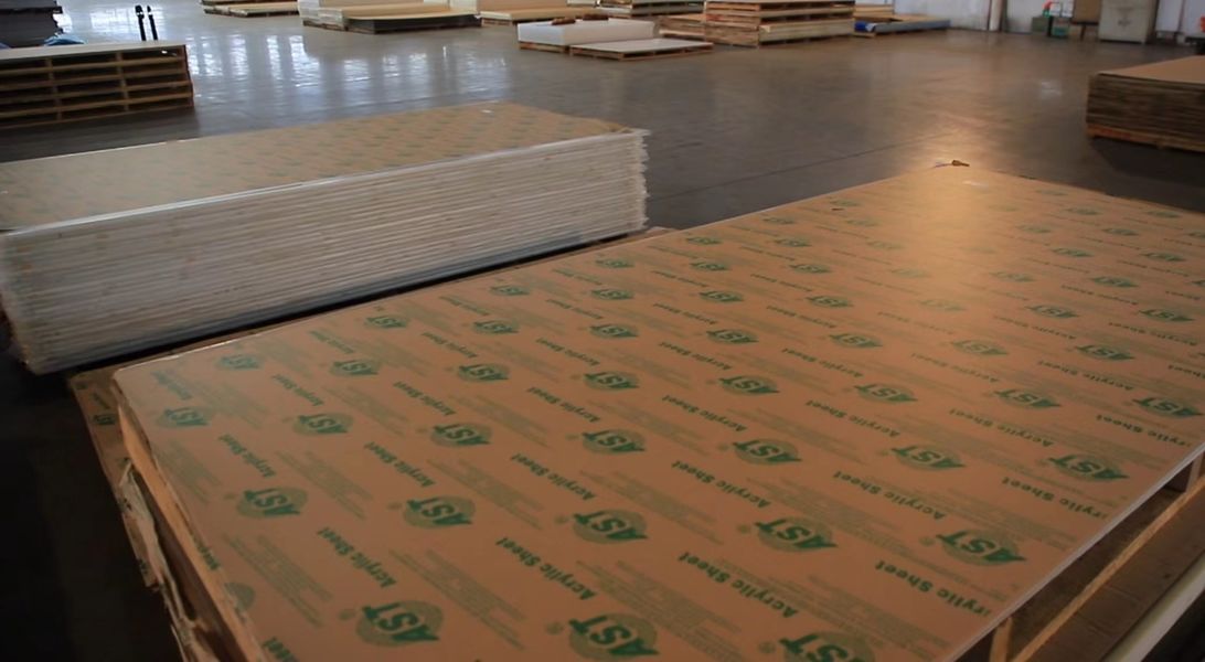 BESTA ACRYLIC CO., LTD. メーカー生産ライン