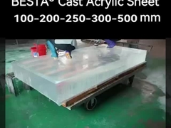 3mm 4mm 透明アクリルボード 1220*2440mm 4x8 透明プレキシグラスシート OEM