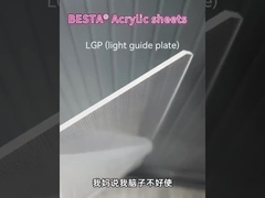 天候耐性 LEDライトガイド アクリルシート 2.8mm-150mm 耐久性