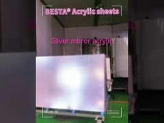 レーザー切断耐磨性のための多彩鏡付きアクリルシート